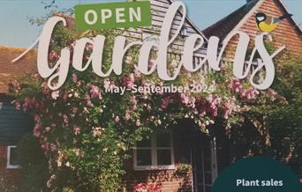 Poster promoting Open Gardens