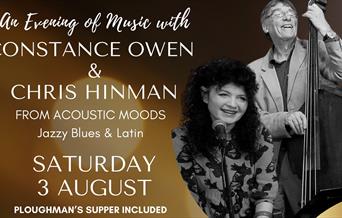 Musicians Constance Owen and Chris Hinman