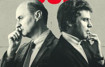 Actors Mark Gattiss and Johnny Flynn