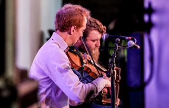 Folk musicians Brown Boots