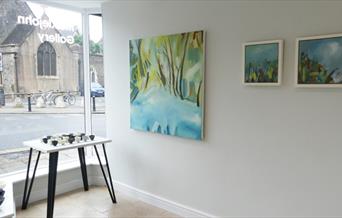 "...the speech of air" painting and ceramic exhibition