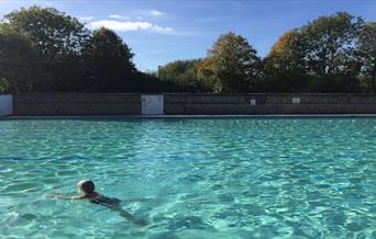 Pells Pool, outdoor lido, wild swimming