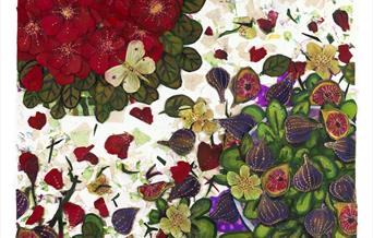 Mix Media Floral Art Workshop