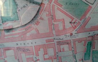 old map of Lewes