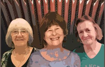 Iris Bishop, Marilyn Bennett, Sue Gates, Lewes Saturday Folk Club