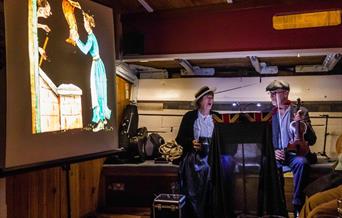 Pepper's Ghost Magic Lantern Show, Lewes Saturday Folk Club