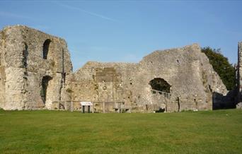 View of Priory ruins