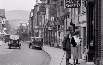 Lewes High Street in the 1930s
