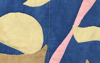Abstract Collage Applique Wall Hanging Workshop