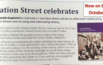 Cutting showing details of event