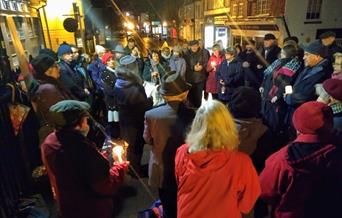 Holocaust Memorial Day: candle-lit vigil