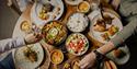 Food being served