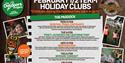 Details of half term holiday club activities