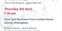 Concert details