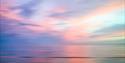 Sky reflected in the sea image