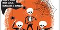 Cartoon skeletons dancing