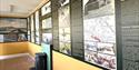 Bishopstone station - exhibition display