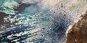 image of coast from above
