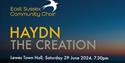 Poster for E Sussex Community choir event