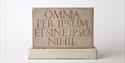 Eric Gill - Omnia Per Ipsum Et Sine Ipso Nihil