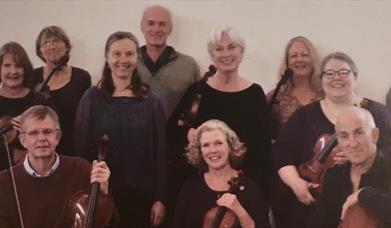 Photograph of members of Corelli ensemble