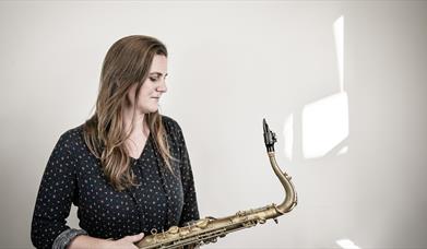Saxophonist Arabella Sprot