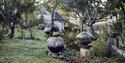 Chris Lewis' sculpture garden