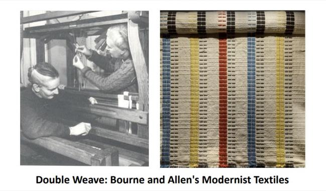 Modernist textiles from Bourne and Allen