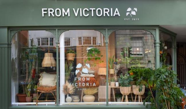 From Victoria shop front