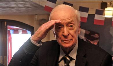 Actor Sir Michael Caine in The Great Escaper
