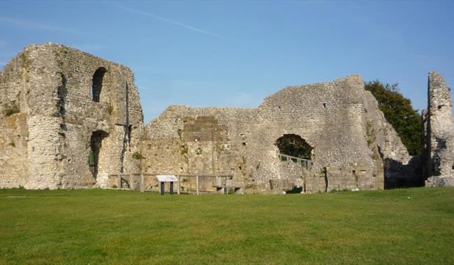 View of Priory ruins