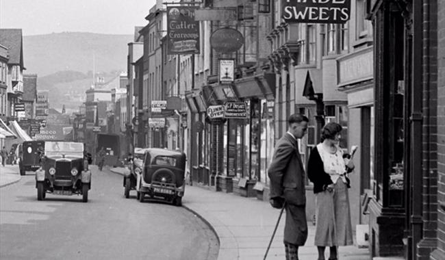 Lewes High Street in the 1930s