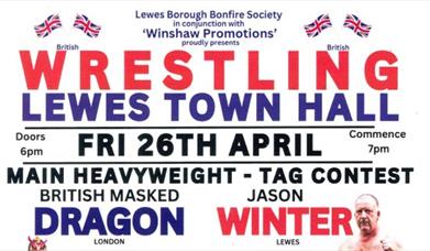 Poster for wrestling