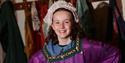 Dressing up at Anne of Cleves House