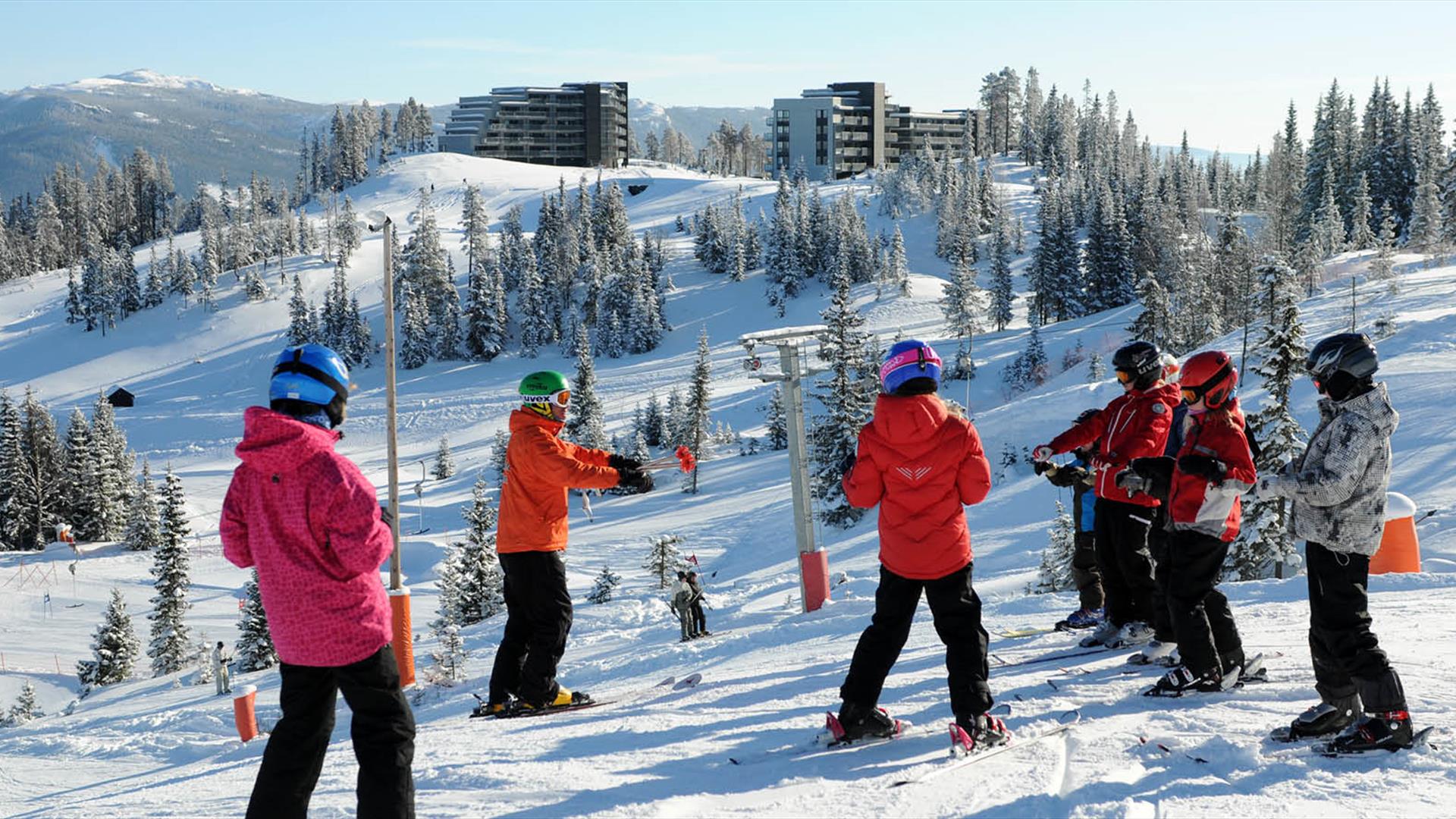 Ski School at Kvitfjell