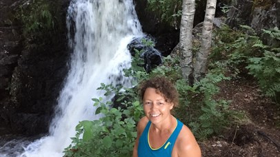 One of the waterfalls