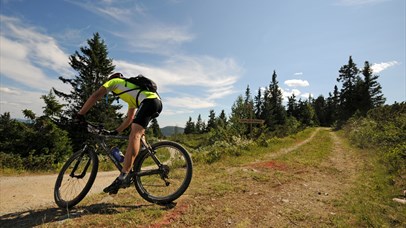 Great biketrail from at Skeikampen. 35 minutes from Lillehammer. 