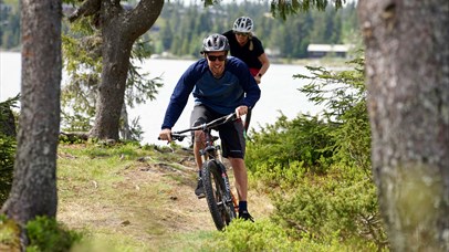 MTB at Sjusjøen