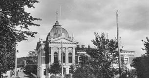 Kulturhuset banken, seen towards Bankgata