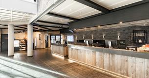 The reception at Scandic Hafjell