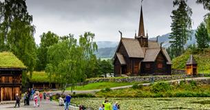 Garmo Stave Church at Maihaugen - summer