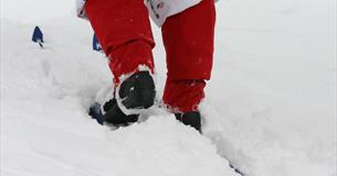 På skitur