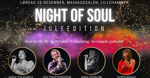 Night of Soul med Anna-Lisa Kumoji, Anna Hedblom, Karen Masao og Odd Einar Nordheim & band!