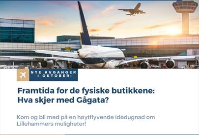 Lillehammer lufthavn: Hva skjer med gågata?