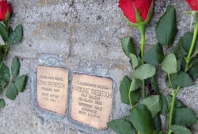Snublesteiner - et minnesmerke over jødiske flyktninger på Lillehammer