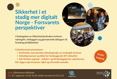 Møt Cyberforsvaret – Sikkerhet i et stadig mer digitalt Norge