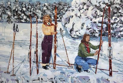 Påskeutstilling | God gammeldags vinter
