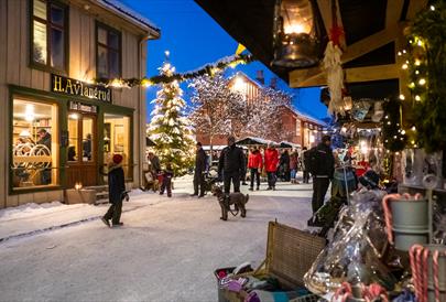 Julemarked på Maihaugen.