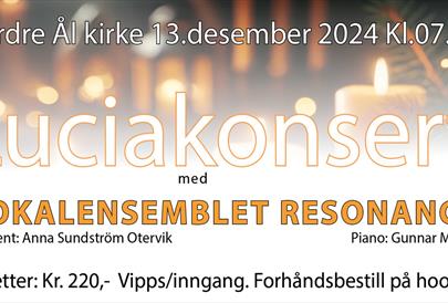 Luciamorgen med vokalensemblet Resonance 2024