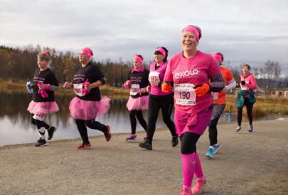 Rosa Sløyfe-løp i Lillehammer